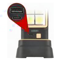 مصباح طوارئ LED متعدد المصادر HS-8035B قابل للشحن...