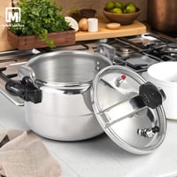 قدر الضغط DENX DX3426 بسعة 9 لتر من ألمنيوم متين و...