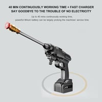 جهاز تنظيف السيارة المحمول بتقنية الليثيوم، بقوة 2...