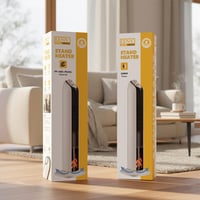 مدفأة عمودية DENX DX2634 بلهب ثلاثي الأبعاد و2000...