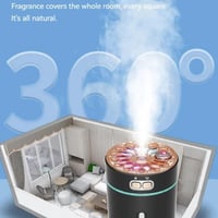 مرطب الهواء المحمول بسعة 250 مللي مع اضاءة جذابة ل...