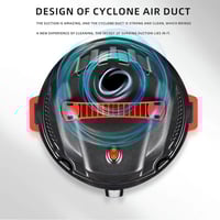 مكنسة كهربائية JAWAY JAW-2155 بسعة 10 لتر وقوة شفط...