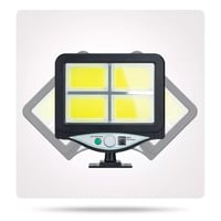 مصباح جداري شمسي BK-128-4COB مع مستشعر حركة 4COB و...