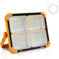 مصباح العمل قابل للشحن IP66، مع إضاءة LED قابلة لل...