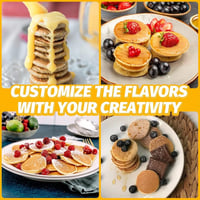 ماكينة البان كيك DENX DX3412