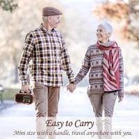 راديو بلوتوث محمول DENX DX2449 بألواح شمسية وتشغيل...