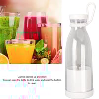 خلاط محمول عصير طازج للحليب والفواكه والخضروات قاب...