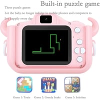 كاميرا أطفال رقمية مع حافظة سيليكون وألعاب ممتعة و...