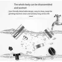 مطحنة قهوة يدوية من الفولاذ المقاوم للصدأ