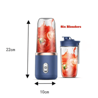 خلاط ذكي بسعه 300 مل - ازرق