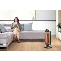 دفّاية كهربائية DENX DX2638 محمولة 900 واط بأمان و...