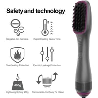 الفرشاة السشوار 3 في 1 بقوة 1200 واط مع ثلاث إعداد...