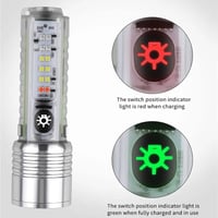 كشاف 520A متعدد الوظائف مع بطارية قابلة لإعادة الش...