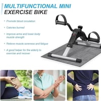 دراجة تمارين منزلية صغيرة بدواسة لتمارين الساق وال...