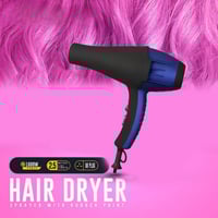 مجفف الشعر بقوة 1600 واط لتجفيف وفرد الشعر