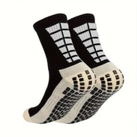 زوج من جوارب كرة القدم المضادة للانزلاق.