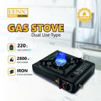 موقد غاز محمول DENX DX2806 بقدرة 2800 واط آمن للتخ...