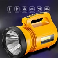 كشاف يدوي W5207-2 مع إضاءة RGB متعددة الألوان مقاو...