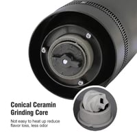 مطحنة قهوة محمولة Primo Plus اللون اسود