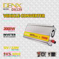 محول طاقة DENX DX129 للسيارات بقوة 2000 واط لتحويل...