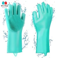 قفازات سيليكون للتنظيف غير قابلة للانزلاق، متعددة...