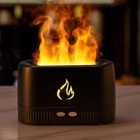 فواحة و مرطب هواء بتأثير ضوء اللهب بسعة 200 مللي و...