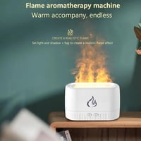 فواحة و مرطب هواء بتأثير ضوء اللهب بسعة 200 مللي و...