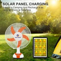 مروحة EP-2116 A تعمل بالكهرباء أو الطاقة الشمسية أ...