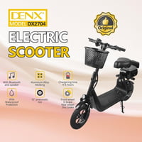 سكوتر كهربائي DENX DX2704 بمحرك 500 واط، سرعة 30 ك...