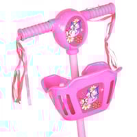 سكوتر بسله ثلاثي العجلات للأطفال من الجنسين - بينك