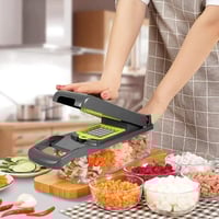 قطاعة خضروات DENX DX2025 متعددة الوظائف 15×1 لتقطي...