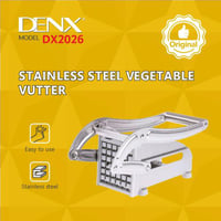 قطاعة خضار من الفولاذ المقاوم للصدأ DX2026 من DENX