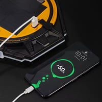 أضواء تخييم RGB بخيط 10 متر مع كشاف LED وباور بانك...