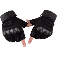 قفازات يد بتصميم نصف اصبع لمختلف الأنشطة الرياضية