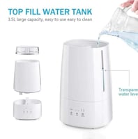 فواحة الهواء بقوة 22 واط وسعة 3.5 لتر لترطيب وتنقي...