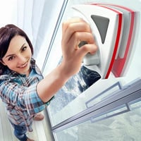 منظف الزجاج المغناطيسي المزدوج لتنظيف النوافذ والأ...