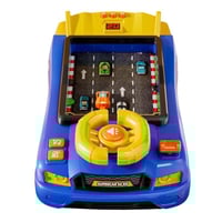 لعبة سباق السيارات للأطفال (لون ازرق)