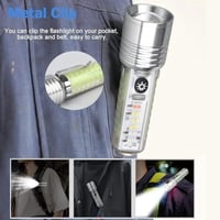 كشاف 520A متعدد الوظائف مع بطارية قابلة لإعادة الش...