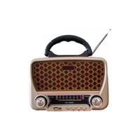 راديو بالطاقة الشمسية DENX DX2435 مع بلوتوث ومصباح...