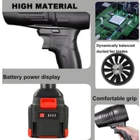 منفاخ هواء لاسلكي DENX DX3322 بقوة 550 واط وبطارية...