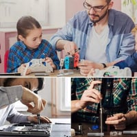 مجموعة مفكات براغي دقيقة مكونة من 115 قطعة من Prim...