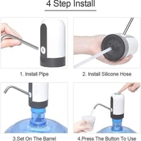 مضخة مياه شرب أوتوماتيكية بشحن USB للمنزل والمطبخ...