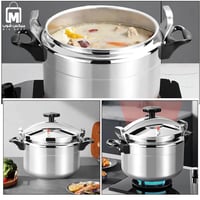 طنجرة الضغط DENX DX3428 بسعة 7 لتر من الألمنيوم ال...