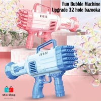 لعبة مسدس الفقاعات المحمول للأطفال بسعة كبيرة بتصم...