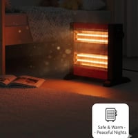 دفاية كهربائية DENX DX2636 بقوة 1200 واط بتدفئة سر...