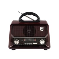 راديو محمول DENX DX2440 مع بلوتوث وUSB وصوت Hi-Fi...