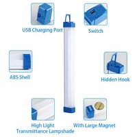 مصباح LED محمول T530 USB ببطارية ليثيوم – إضاءة قو...