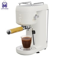 ماكينة تحضير القهوة 2 في 1 DENX DX3417 بضغط 20 بار...