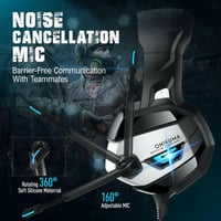 سماعات الألعاب ONIKUMA K5 مع ميكروفون و إلغاء الضو...