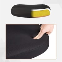 كرسي مكتب شبكي دوار قابل للتعديل مع مقعد إسفنج، أر...